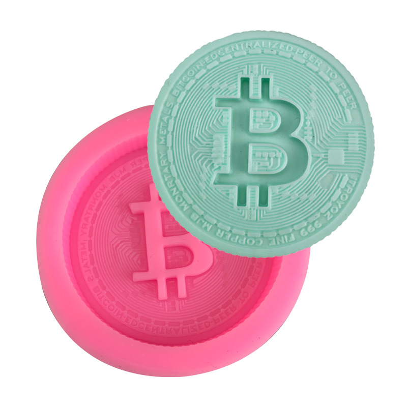 Candle Making Supplies - 1/3pcs Currency Logo Soap Silicone Cake