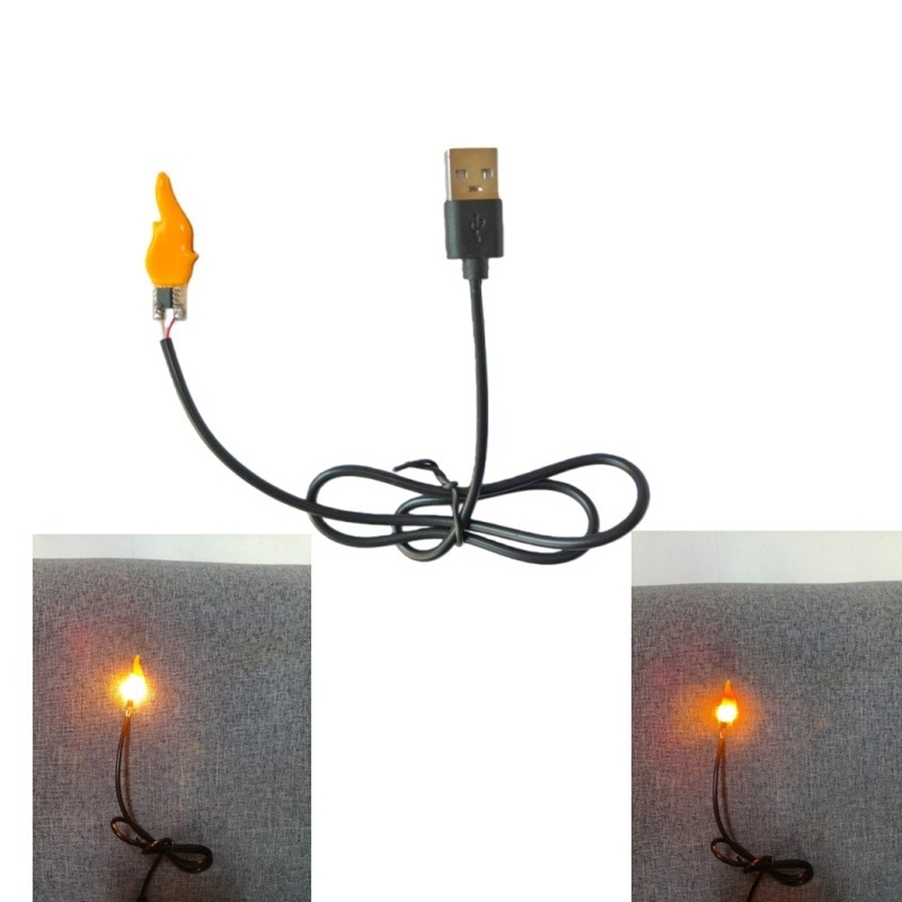 Candle Making In Dc - Small PCB 5V USB Flame Effect