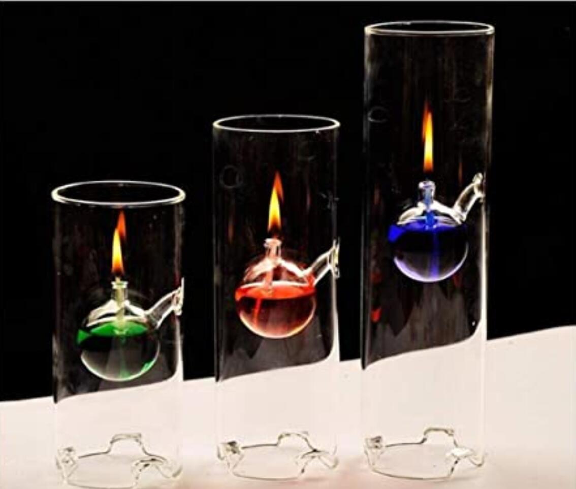 Candle Making Glass - MEMEOKON Borosilicate Glass Cylindrical Oil Light