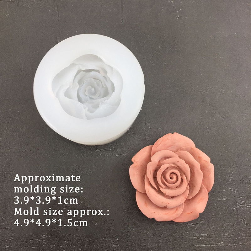 3D Rose Flower Shape Leaf Sili - Candle Making Supplies 리뷰 및 가격