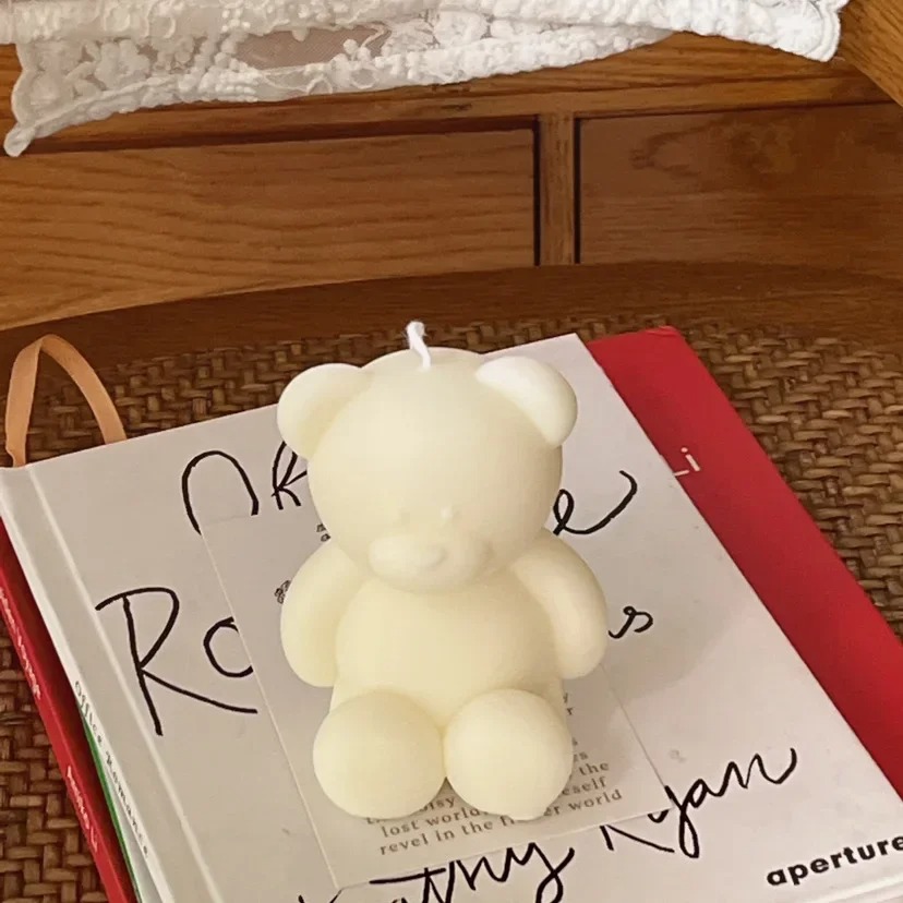3D Cute Cartoon Bear Silicone  - Candle Making At Home 리뷰 및 가격