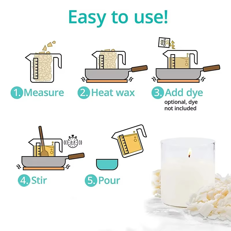 1kg/500/250/100g Pure Soy Wax  - Candle Making At Home 리뷰 및 가격