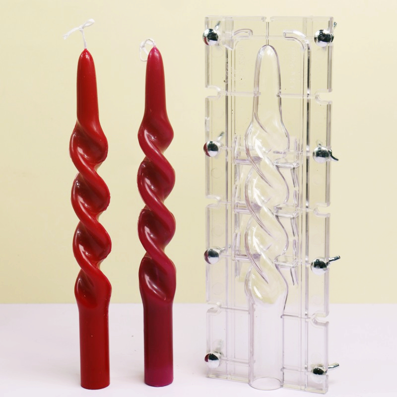Twisted Stripe Column Acrylic  - Candle Making At Home 리뷰 및 가격