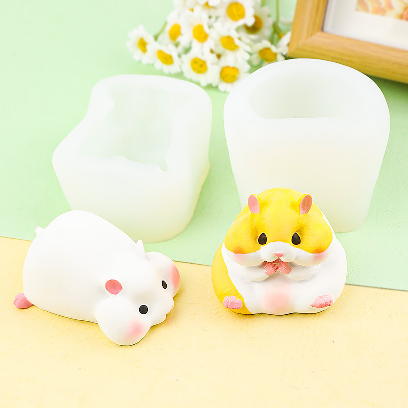 DIY Cute Hamster Mold Chocolat - Candle Making Supplies 리뷰 및 가격