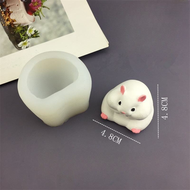 DIY Cute Hamster Mold Chocolat - Candle Making Supplies 리뷰 및 가격
