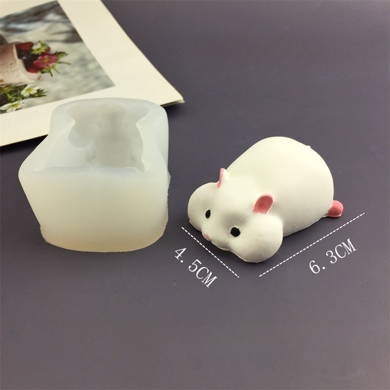 DIY Cute Hamster Mold Chocolat - Candle Making Supplies 리뷰 및 가격