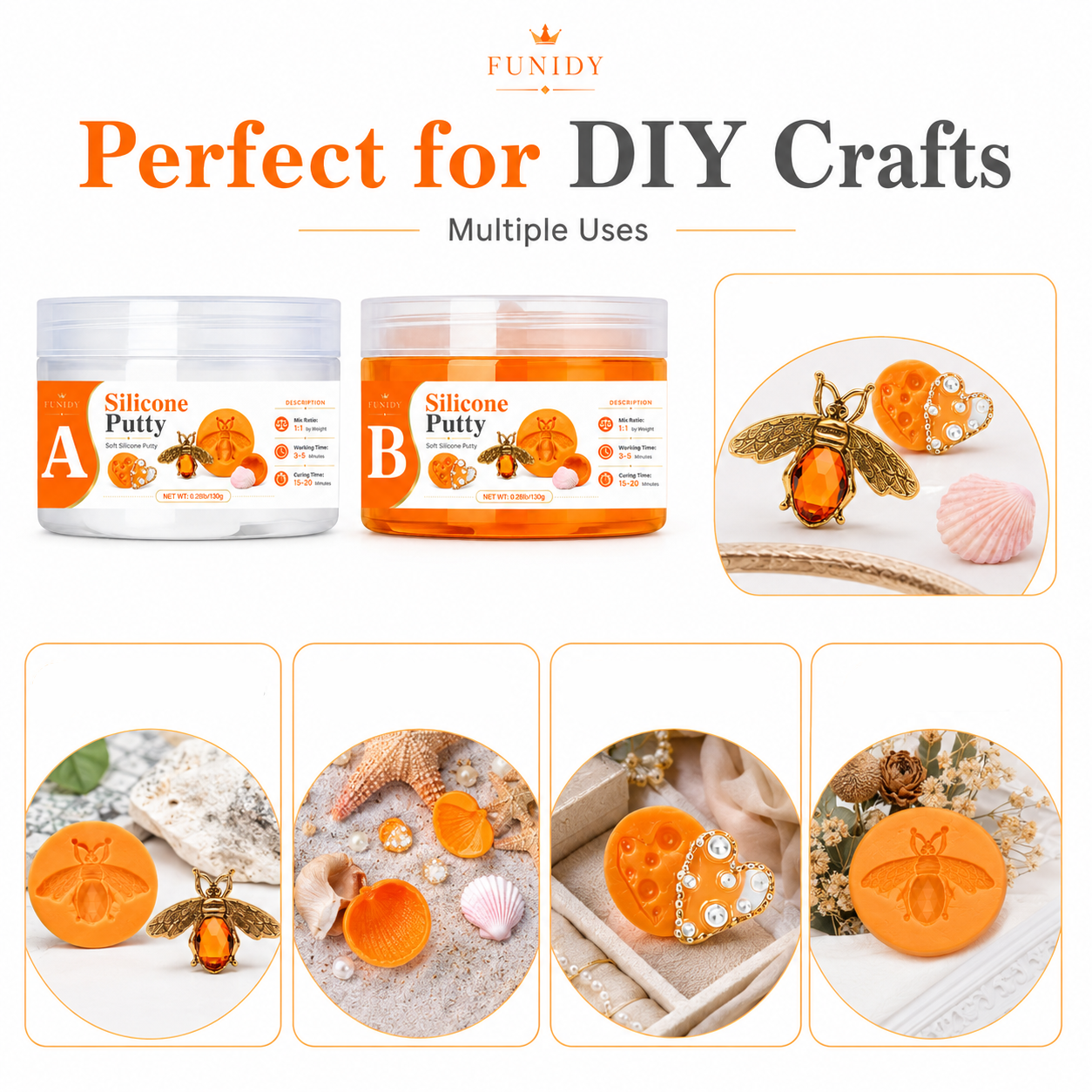 SILICONE PUTTY Making Kit, Fas - Candle Making At Home 리뷰 및 가격
