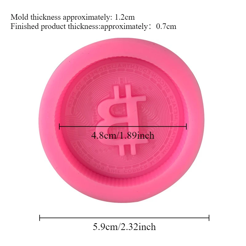 1/3pcs Currency Logo Soap Sili - Candle Making Supplies 리뷰 및 가격