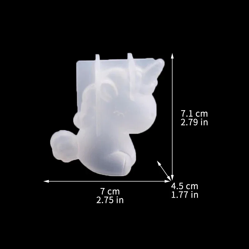 3D Geometric Silicone Unicorn  - Candle Making Supplies 리뷰 및 가격