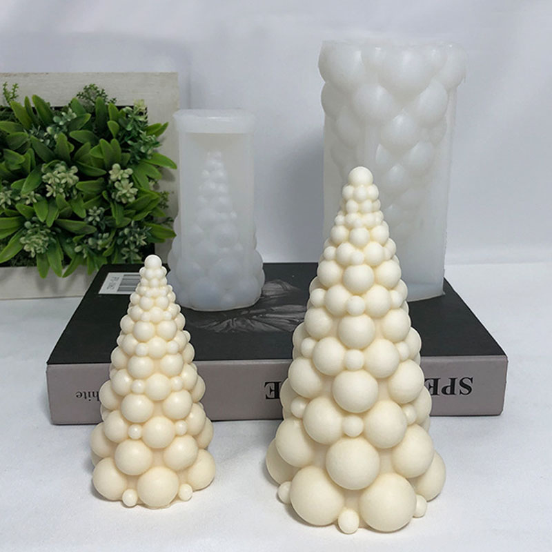 3D Bubble Christmas Tree Silic - Candle Making At Home 리뷰 및 가격