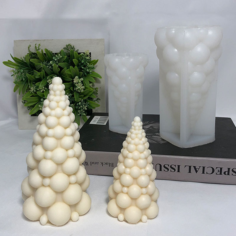 3D Bubble Christmas Tree Silic - Candle Making At Home 리뷰 및 가격