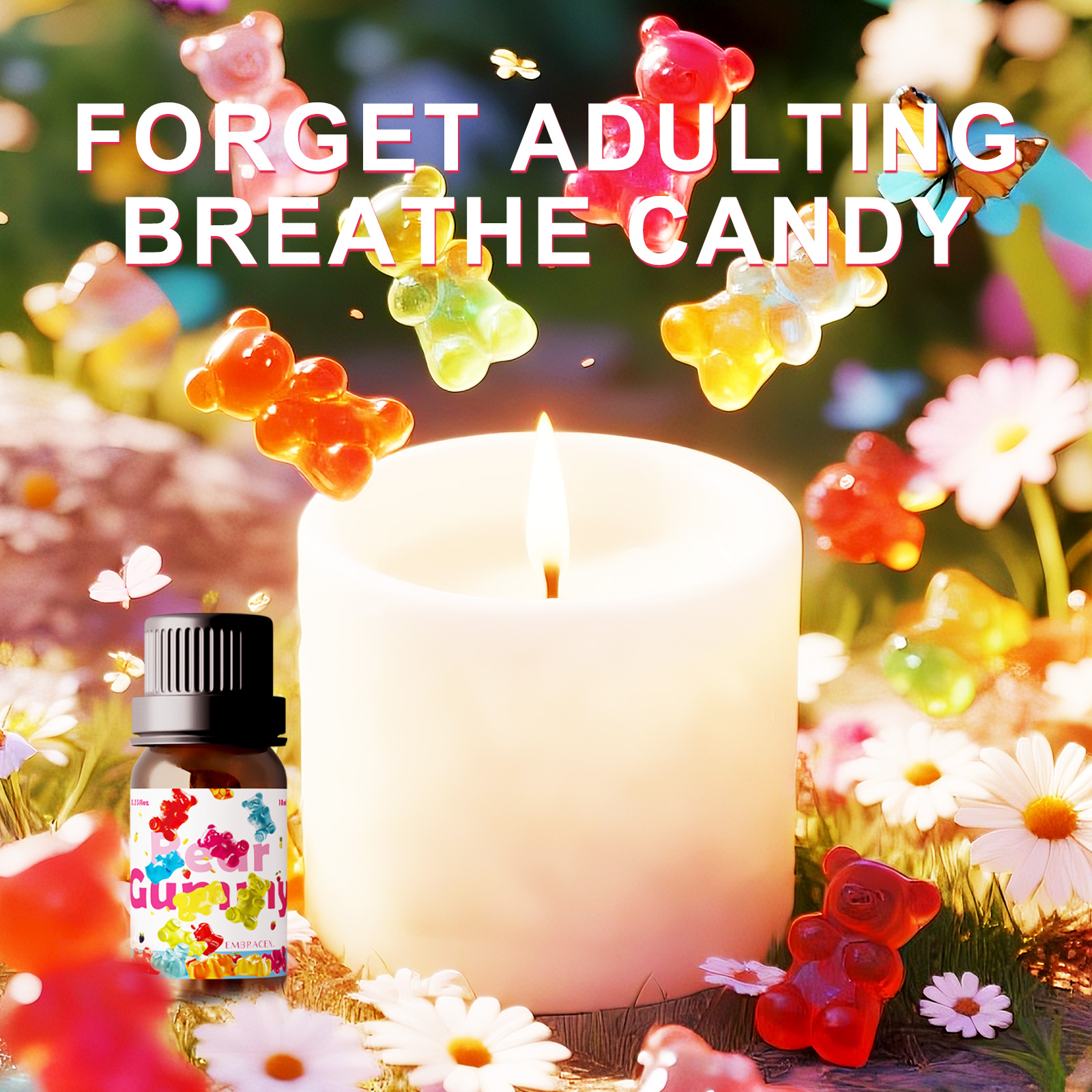 10ml Gummy Bear Fragrance oil  - Candle Making Supplies 리뷰 및 가격