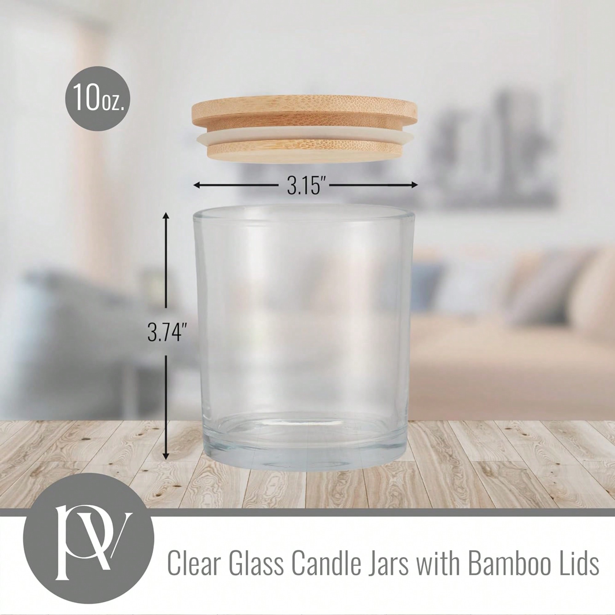 10 Oz. Glass Candle Jars With  - Candle Making Glass 리뷰 및 가격