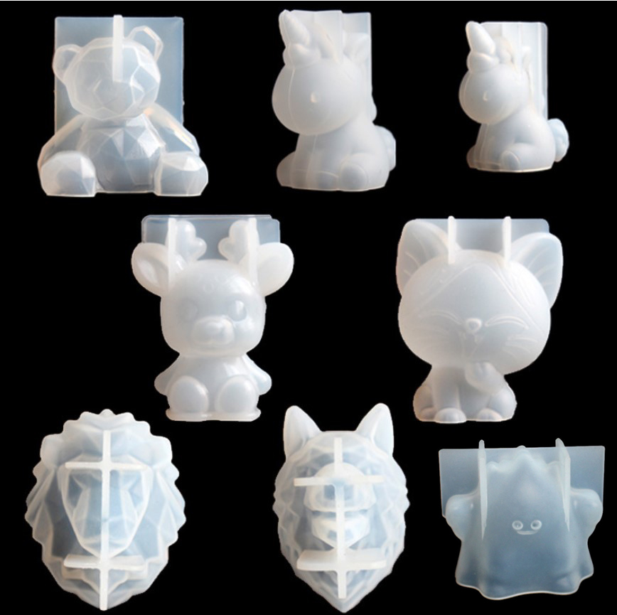 Transparent Unicorn Silicone E - Candle Making Supplies 리뷰 및 가격