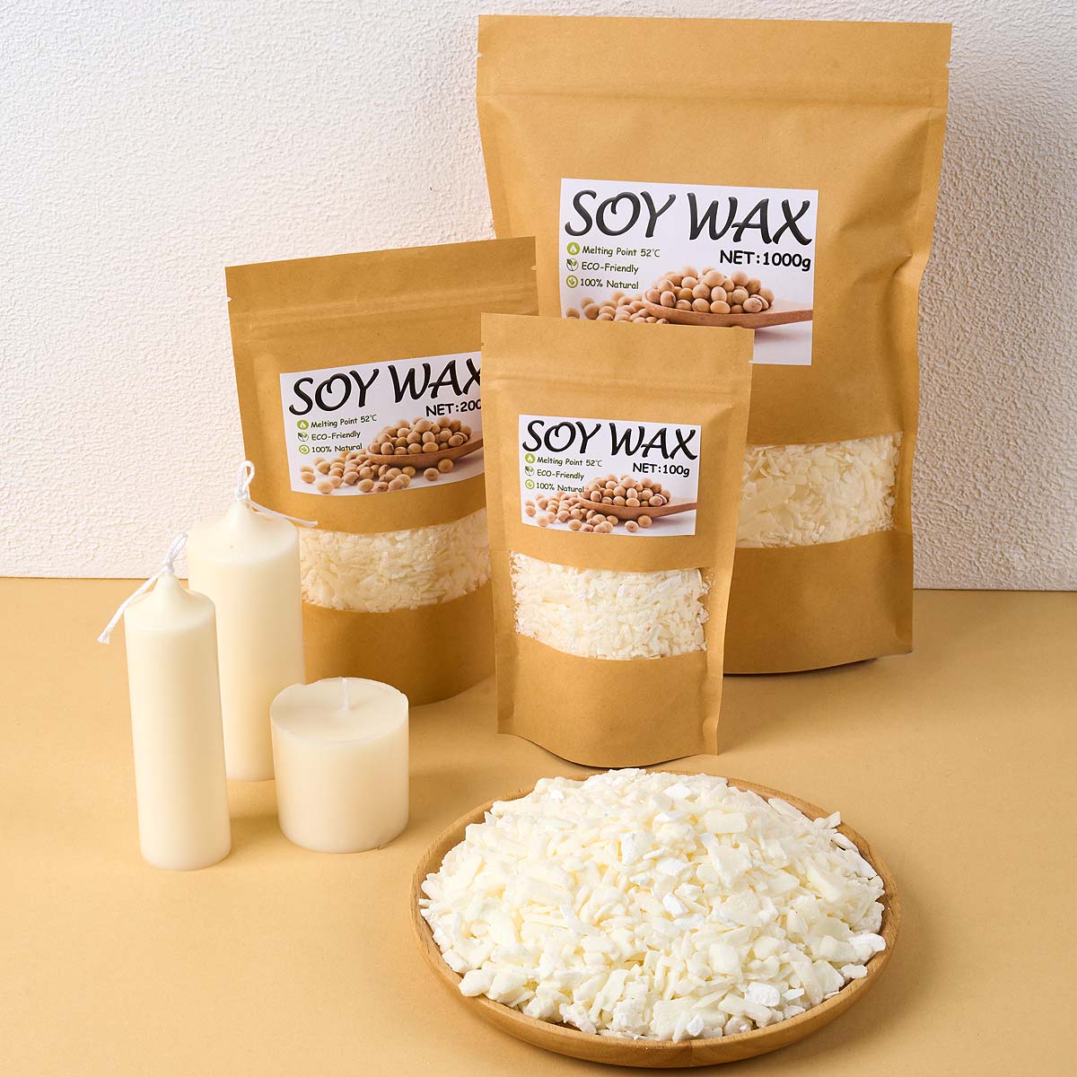 1 Pounds Pure White Soy Wax Fo - Candle Making At Home 리뷰 및 가격