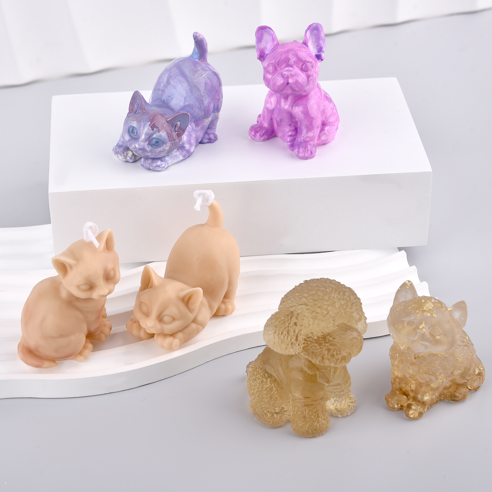 3D Dogs Cats Silicone Mold For - Candle Making Supplies 리뷰 및 가격