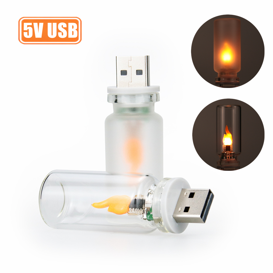 USB Flame Flickering LED Frost - Candle Making Glass 리뷰 및 가격