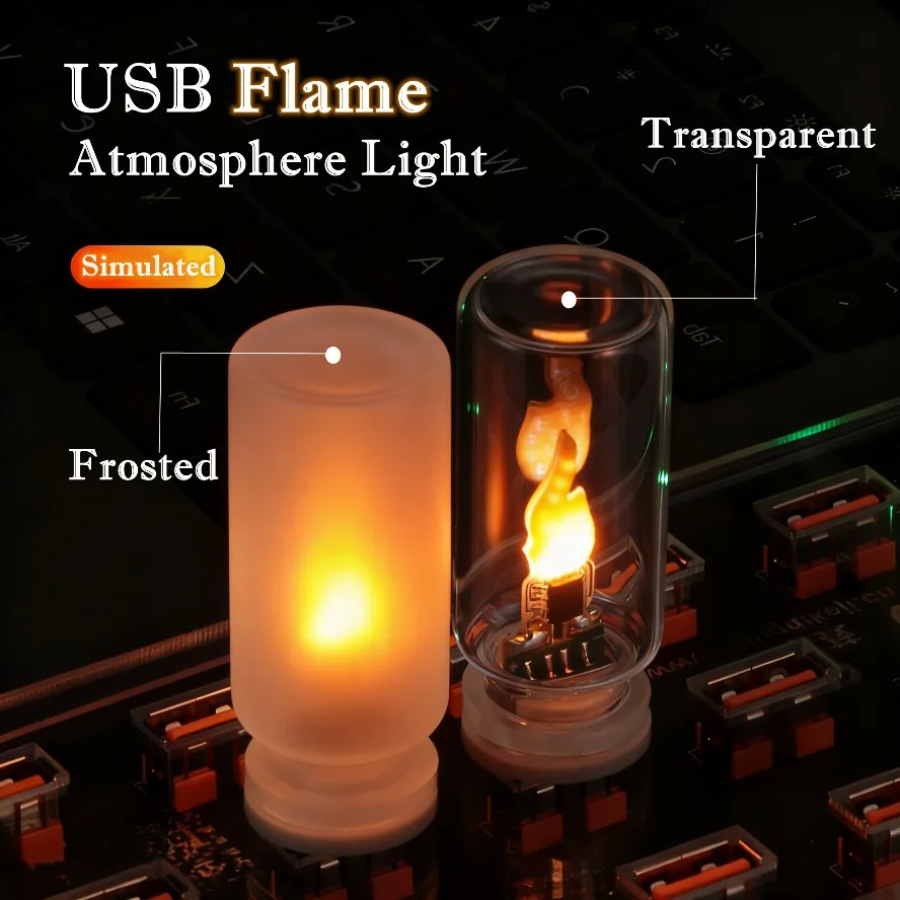 USB Flame Flickering LED Frost - Candle Making Glass 리뷰 및 가격