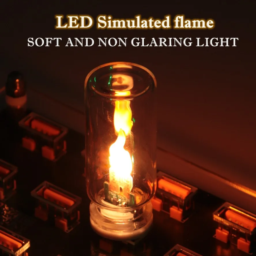 USB Flame Flickering LED Frost - Candle Making Glass 리뷰 및 가격