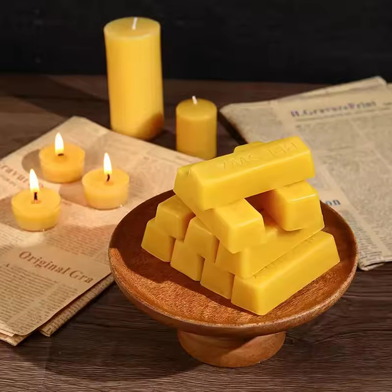 4/8pcs Pure Beeswax Blocks, Hi - Candle Making At Home 리뷰 및 가격
