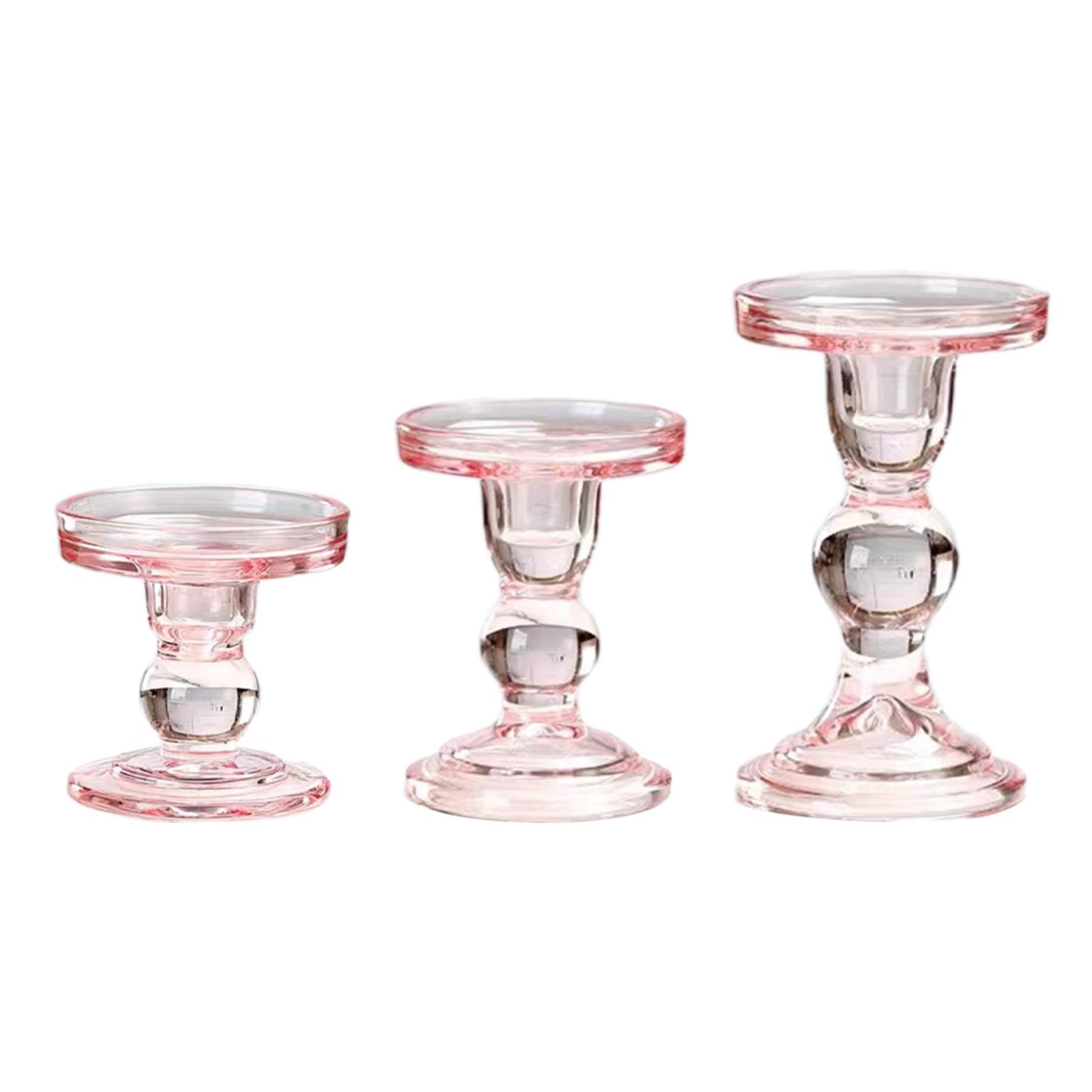 Candle Holder Pink Decorative  - Candle Making Glass 리뷰 및 가격