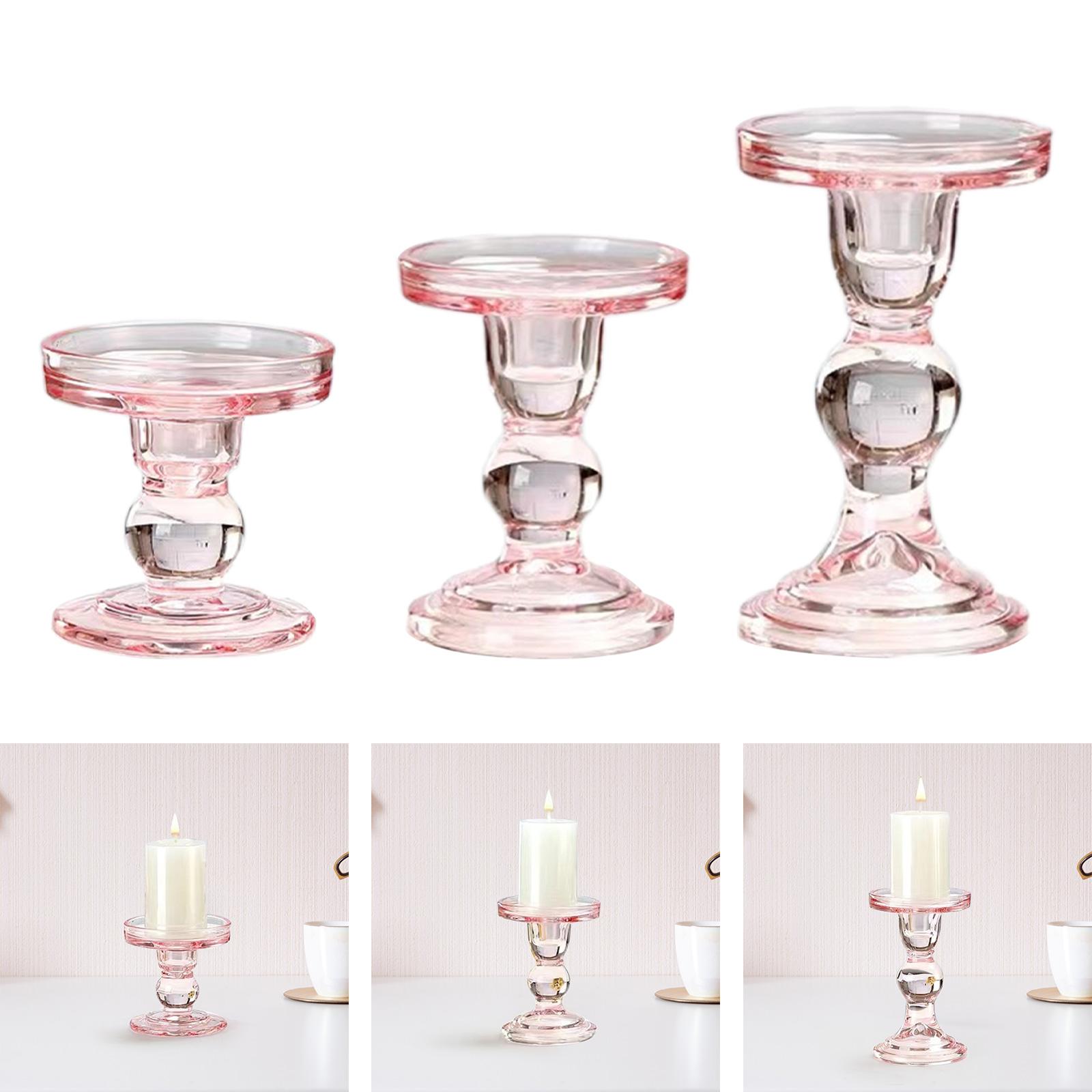 Candle Holder Pink Decorative  - Candle Making Glass 리뷰 및 가격